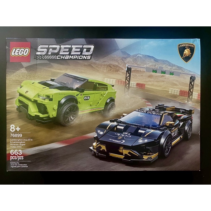 【全新】LEGO樂高-75878/Lamborghini ST-X &amp; Super Trofeo EVO