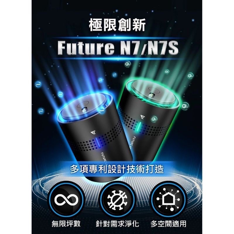 【未來實驗室】N7+N7S 空氣清淨機