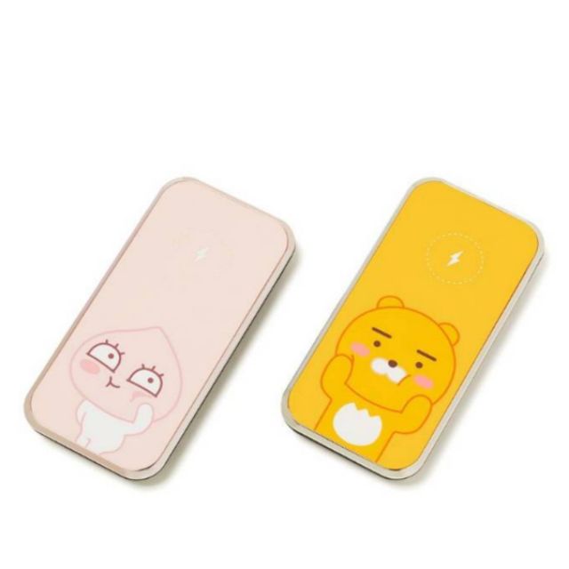 （預購）KAKAO Friends 無線充電 行動電源 充電寶 萊恩 屁桃 大容量10000 mah