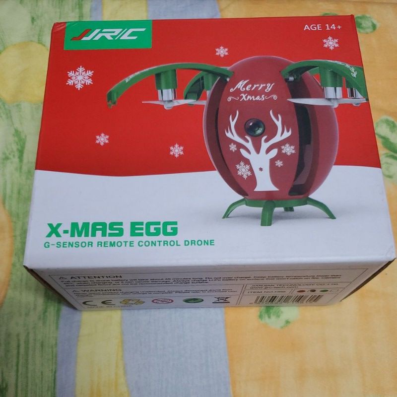 JJRC H66 X-Mas Egg 720P WIFI FPV 自拍無人機 飛行器 聖誕節 蛋