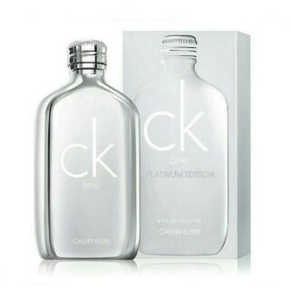 Calvin Klein CK ONE中性淡香水 白金未來限量版/1瓶/50ml-公司正貨