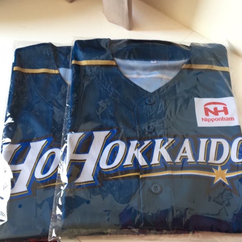 日本職棒北海道日本火腿鬥士隊2018我愛北海道特別日實著球迷版球衣