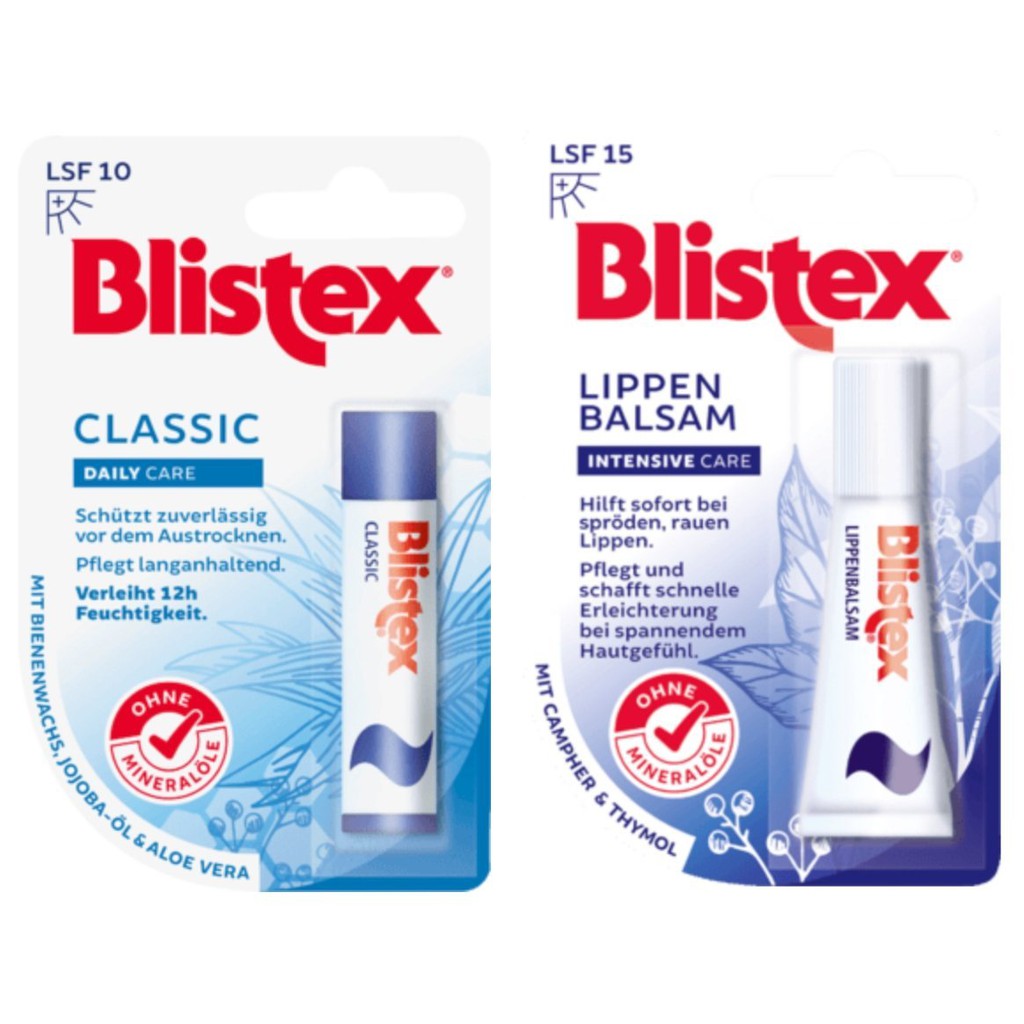 草Ba德國代購-『Blistex』-德國原裝-新包裝-唇部保養-修護護唇膏