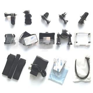 運動攝影機 配件 連接座 行車紀錄器 配件組 轉接頭 固定座 束帶 背夾 支架 Gopro Hero SJ4000