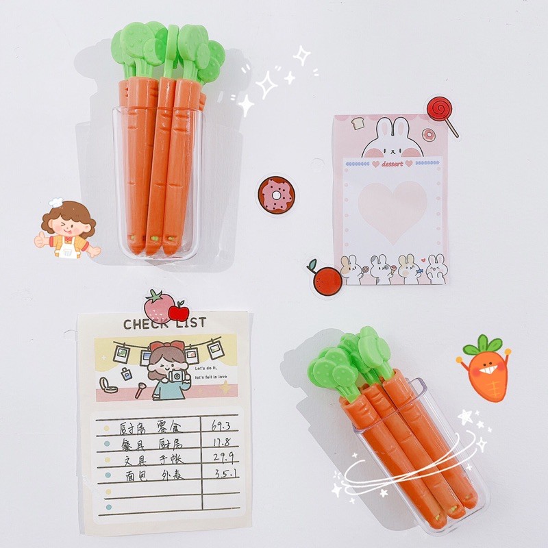 小小米家嚴選 可愛蘿蔔造型 密封夾 可以吸附在冰箱上 有台灣現貨