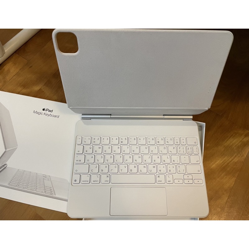 二手apple原廠白色巧控鍵盤 適用於iPad Pro11吋(第3代)與iPad Air(第4代)