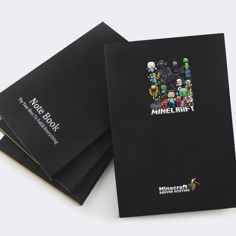 我的世界筆記本學生記事本minecraft Boss 末影人苦力怕高質量記事本學生文具生日禮物電玩周邊 蝦皮購物