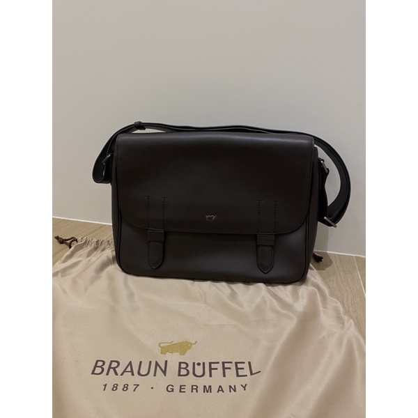 全新Braun Buffel 公事包 側背包 德國小金牛