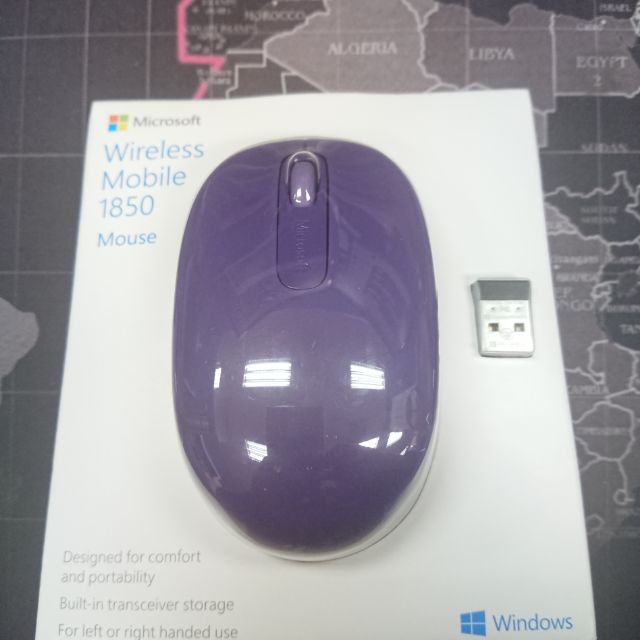 Microsoft wireless mobile 1850 mouse 無線滑鼠