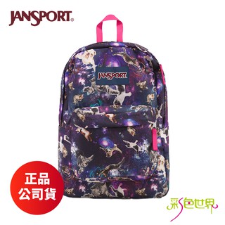 JANSPORT後背包 JS-43501-09V喵星人 彩色世界