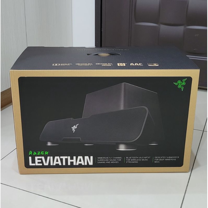 Razer 雷蛇 Leviathan 利維坦巨獸 杜比5.1聲道 藍牙喇叭