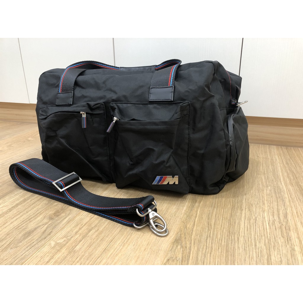 [原廠精品] BMW M Sport旅行袋/運動包/手提包/側背包 + 肩背帶