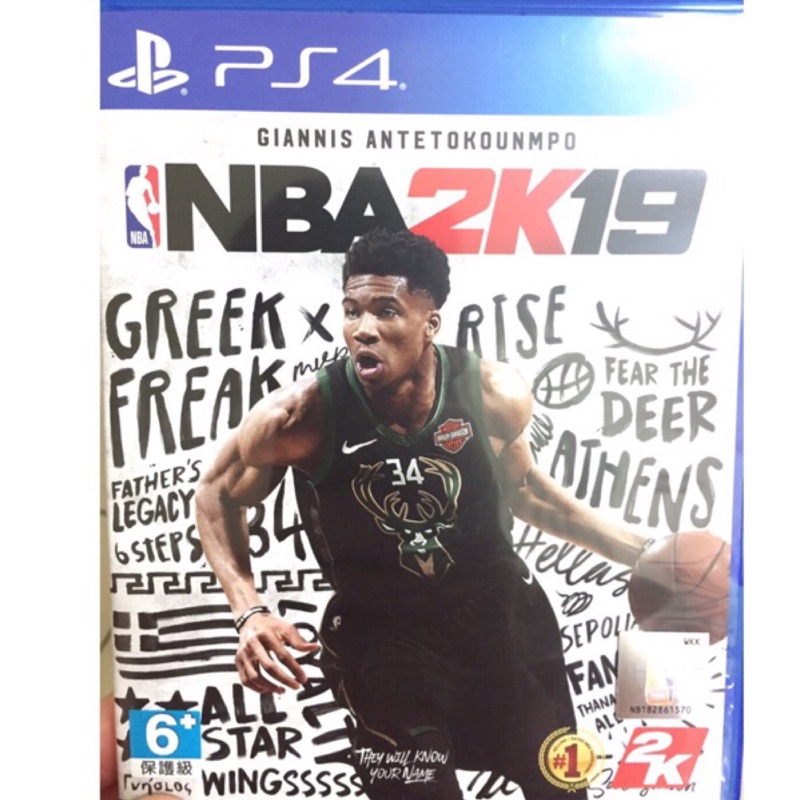 PS4 NBA 2K19-中英文合版#含特典 #免運