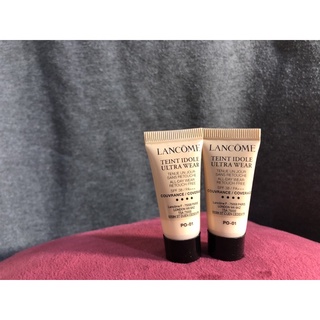 全新｜蘭蔻 Lancôme 零粉感超持久粉底SPF38/PA+++ #P-00 #P-01 5ml