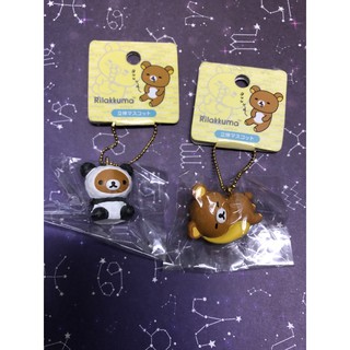 rilakkuma San-x 拉拉熊吊飾 熊貓拉拉熊