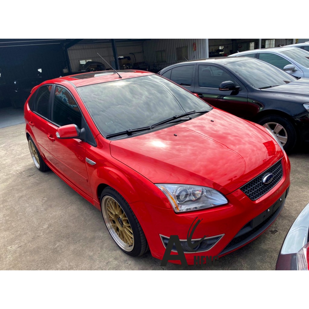 【FB搜尋桃園阿承】福特 超人氣FOCUS ST 2005年 2.5CC 紅色 二手車 中古車