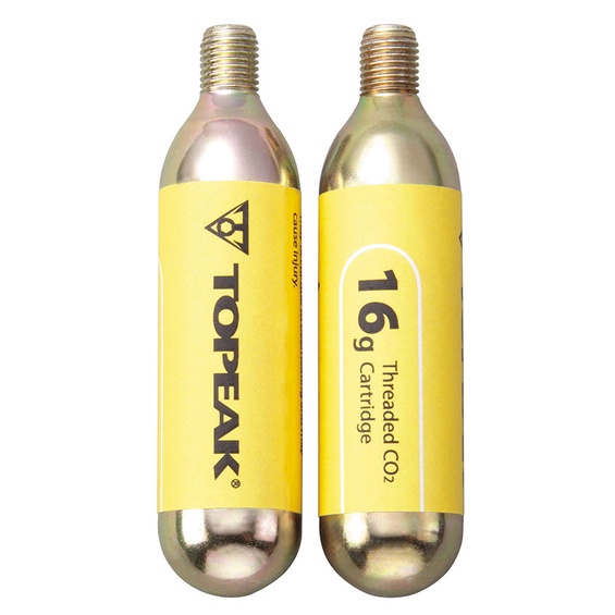 JO賣場★全新未拆封☆TOPEAK  奧地利16G牙紋CO2氣瓶(2入一組)★螺紋鋼瓶☆自行車★登山車☆公路車★腳踏車