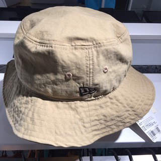 NEW ERA OUTDOOR LIGHT 可收納式 探險帽 漁夫帽 收納包 登山 戶外 休閒 卡其色
