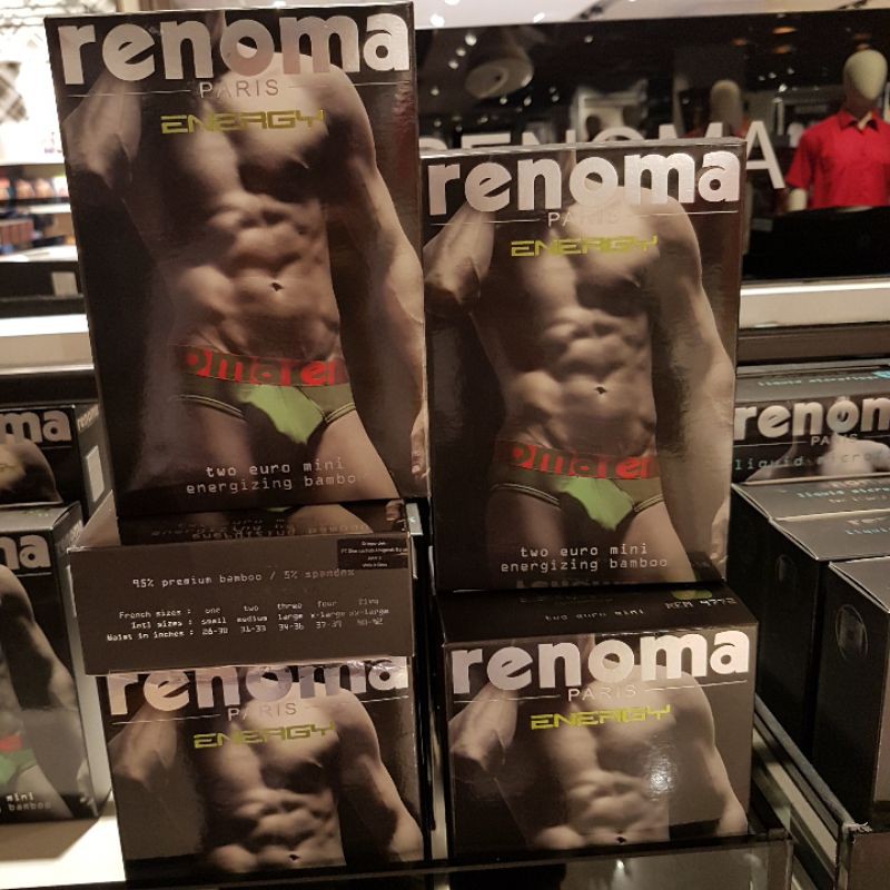 Renoma Energy Premium 竹製內衣男士男士內褲 2