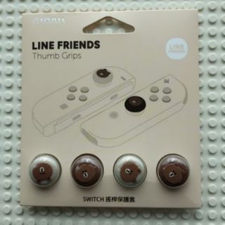 Switch joy-con類比搖桿保護套(熊大)