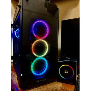 GOLD TEK ARGB 120 FAN 幻彩風扇燈條組 12公分風扇 TT INWIN CoolerMaster