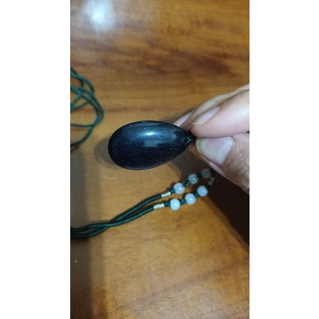 天然美麗閃耀藍晶砂項鍊