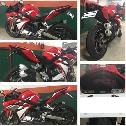 【KIRI】 鬍鬚牌 Honda CBR250 RR CBR250RR 固定式 後牌架 短牌架 短牌