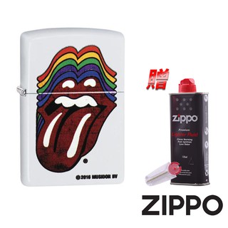 ZIPPO 滾石樂隊波普藝術大舌頭防風打火機 29315 優惠出清 好禮超值送 官方正版 現貨 禮物 客製化 終身保固