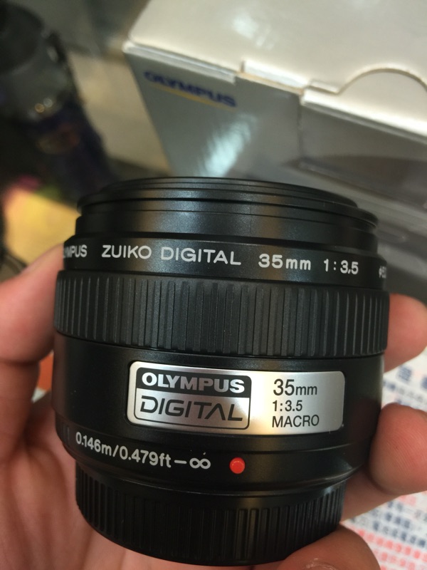 現貨】全新品Olympus ZUIKO DIGITAL 35mm F3.5 Macro 微距鏡(大單鏡頭) | 蝦皮購物