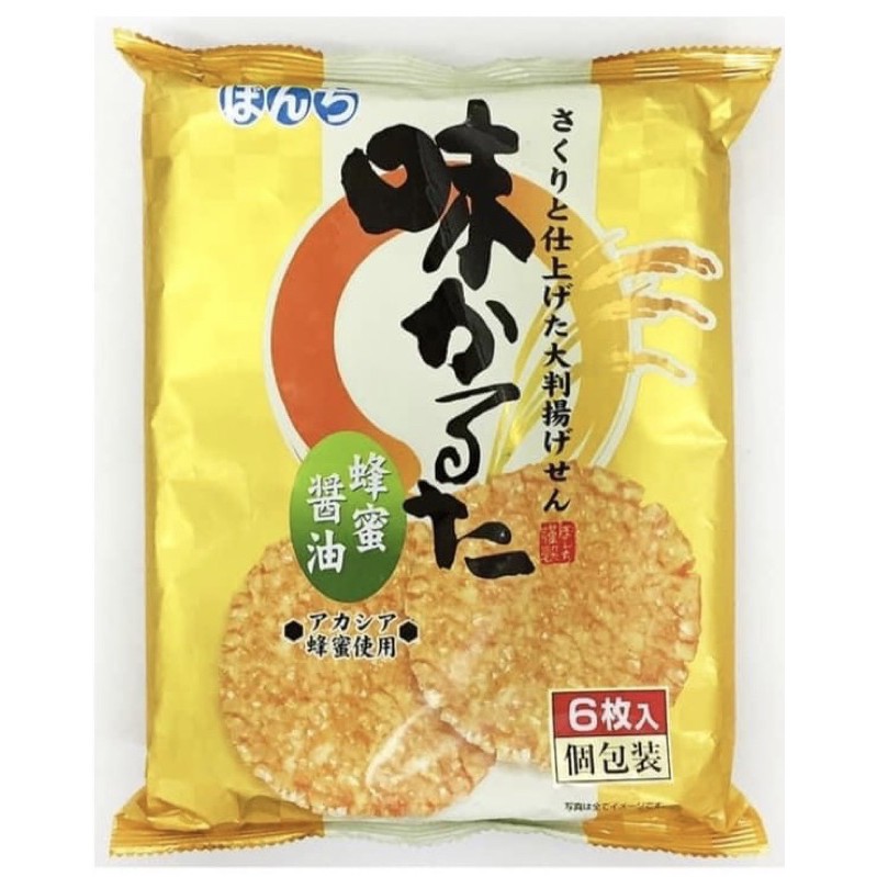 日本 少爺 Bonchi 蜂蜜醬油米果