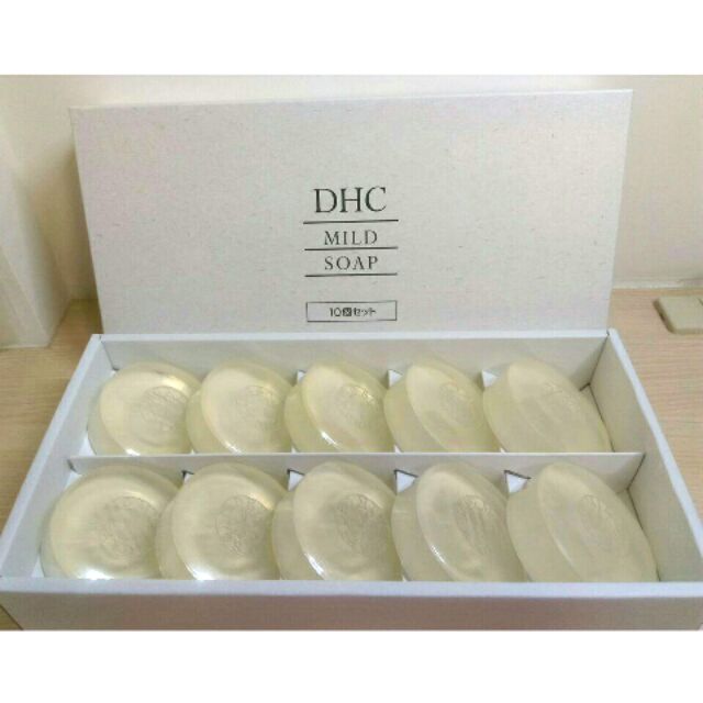 DHC 純欖滋養皂(90g)薄膜裝 最新效期 十入禮盒組拆售 台灣蝶翠詩公司貨