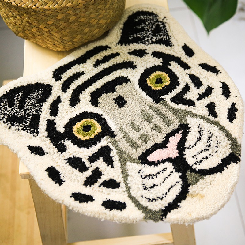 座椅墊印度新品超級卡哇伊純手工羊毛動物造型家用椅子墊餐椅坐墊 蝦皮購物