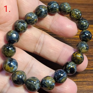 彼得石 手鍊 手環 手珠 風暴石 油畫 地球紋 10mm+ 天然❤水晶玉石特賣#C394-1
