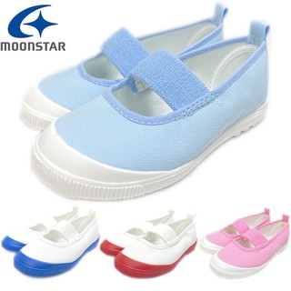 Moonstar 幼稚園室內鞋 男童休閒鞋 日本製造 月星 帆布藍色 童鞋 女童 超輕量防滑 現貨