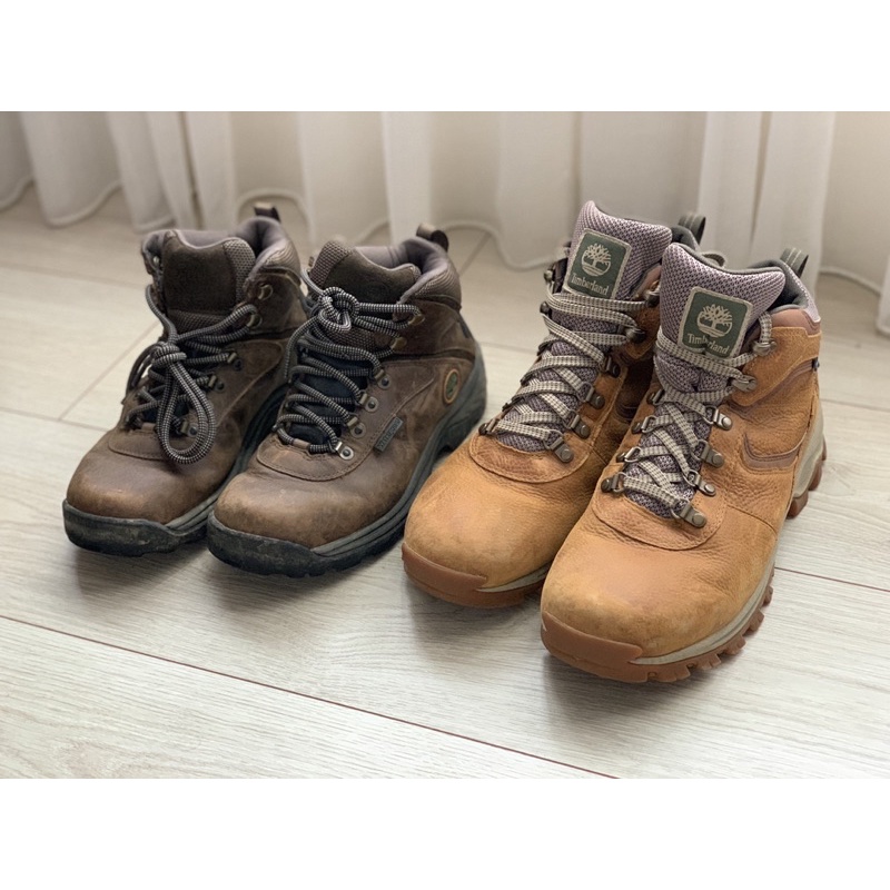 timberland 登山鞋 咖啡色 女 二手 防水透氣輕量防滑