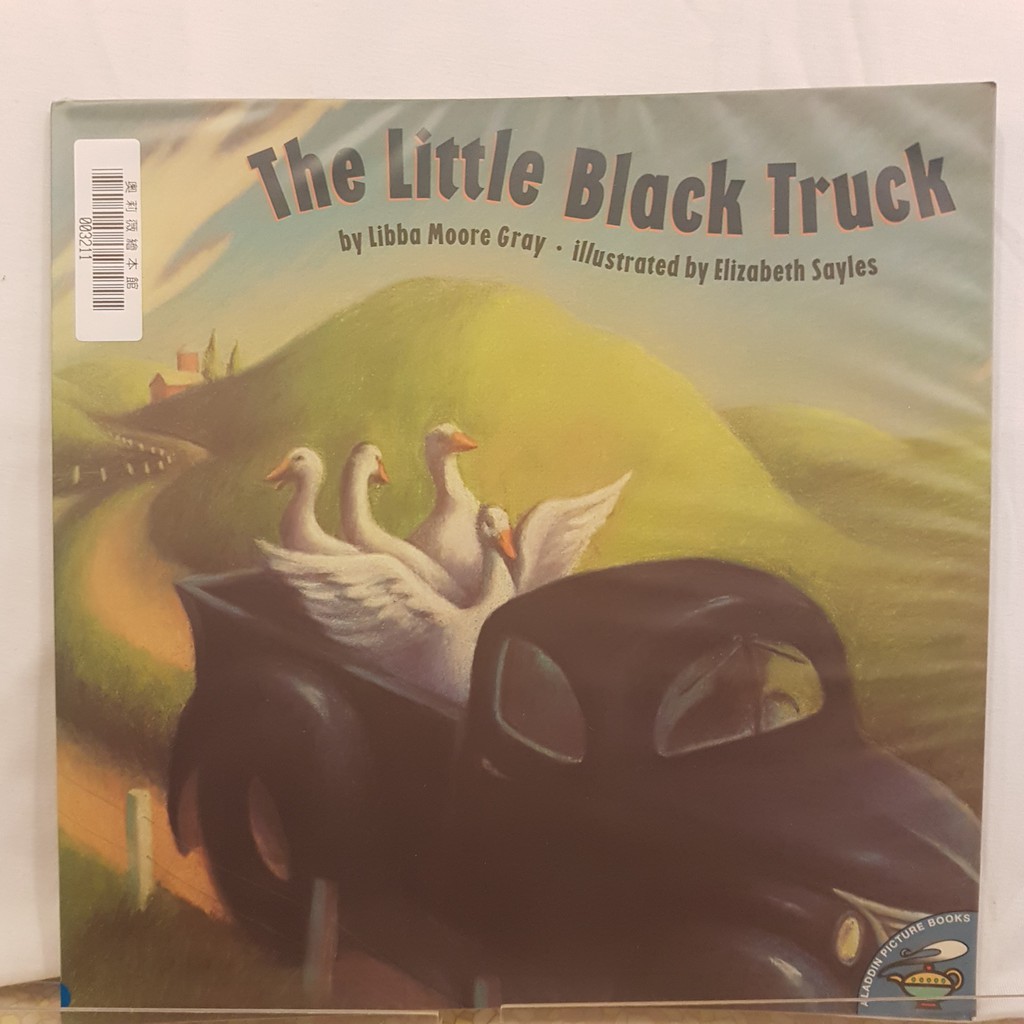 二手書📗英文繪本The Little Black Truck//Elizabeth Sayles//交通工具