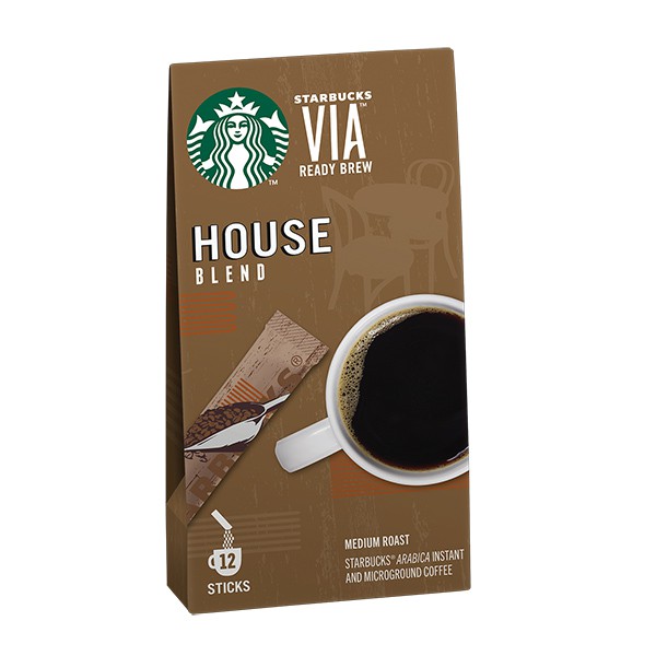 星巴克VIA®家常即溶咖啡 Starbucks VIA®Ready Brew-House blend 預購