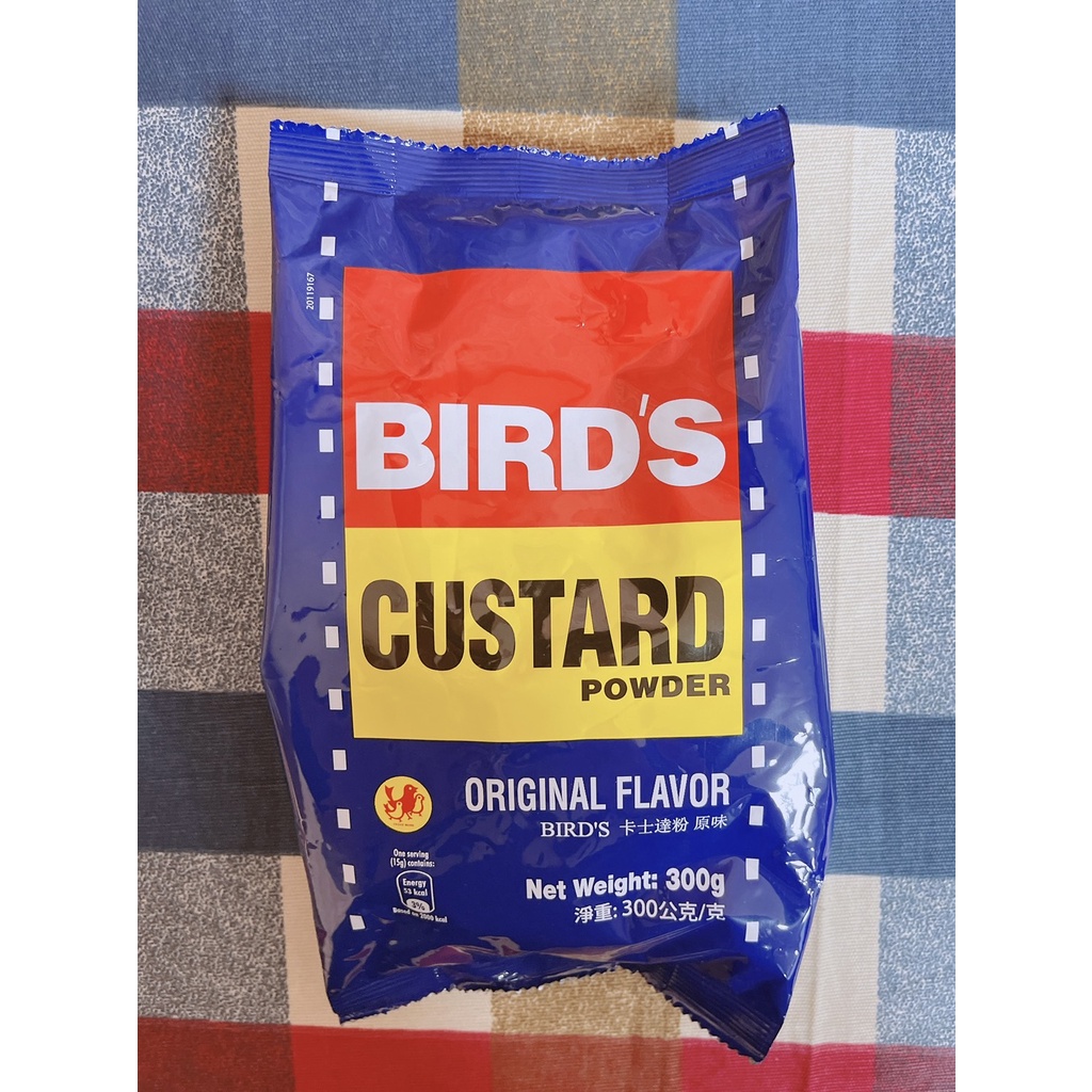 【美食獵人】 Bird 's CUSTARD 三鳥牌 卡士達粉 吉士粉 蛋黃粉 300g