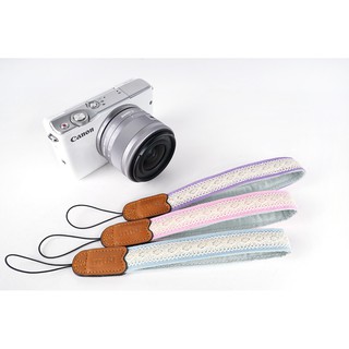 小馨小舖 專賣【mi81 蕾絲系列手挽帶】手繩 手挽帶 相機帶