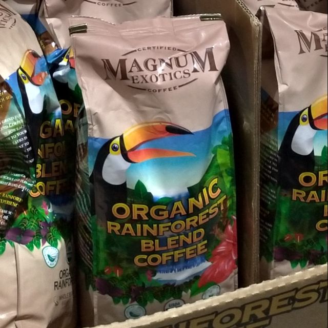 MAGNUM熱帶雨林有機咖啡豆2磅/907g  效期2020.11.05購自costco 好市多
