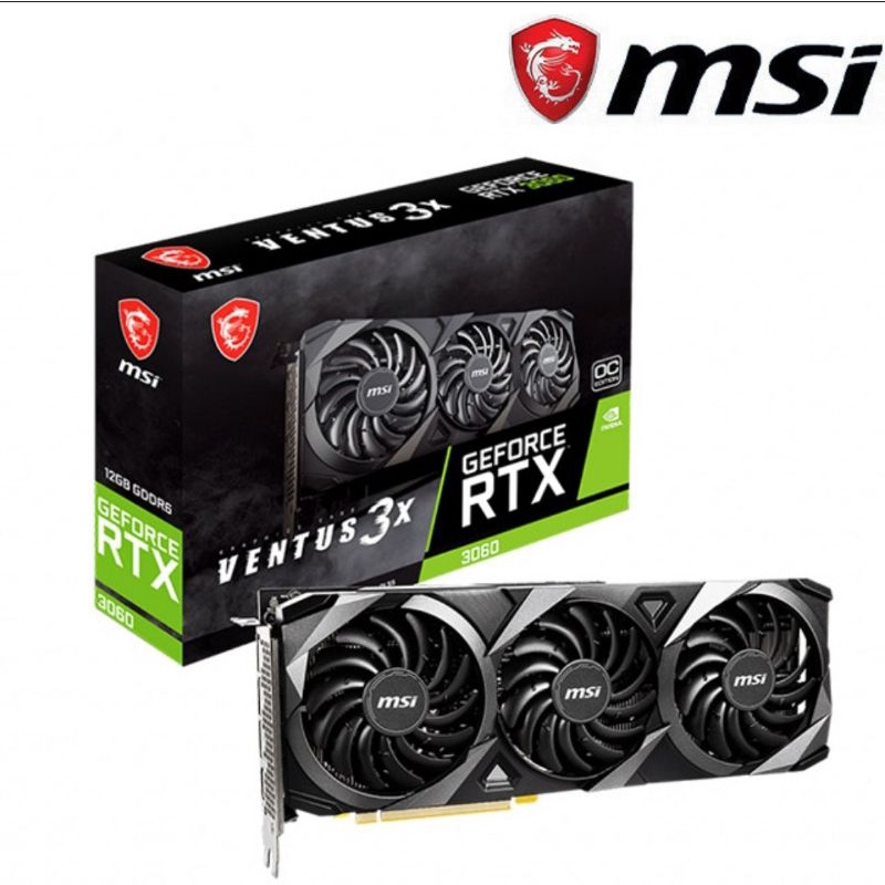 ⚠️中古 ⚠️未鎖算力 msi 微星3060 ventus3× geforce RTX