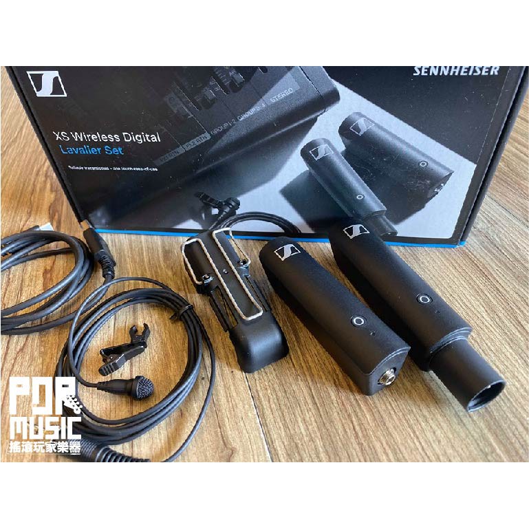 【搖滾玩家樂器】全新 公司貨 Sennheiser 森海塞爾 XSW-D LAVALIER SET 無線 領夾式麥克風