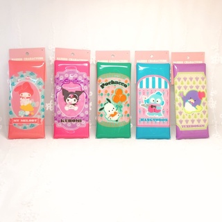 三麗鷗 Sanrio 美樂蒂 庫洛米 酷洛米 帕恰狗 人魚漢頓 山姆企鵝 昭和系列 防水 塑膠材質 餐具袋 筆袋