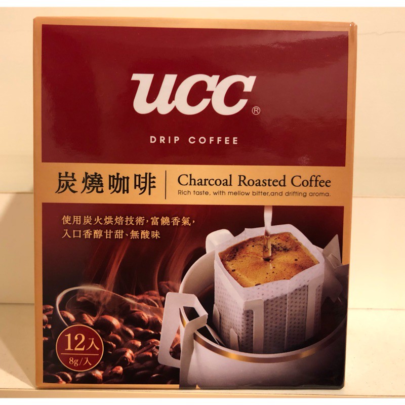 UCC 炭燒 濾掛式 咖啡 8g*12入 UCC-0812-CRC 爍咖啡 超值雙入