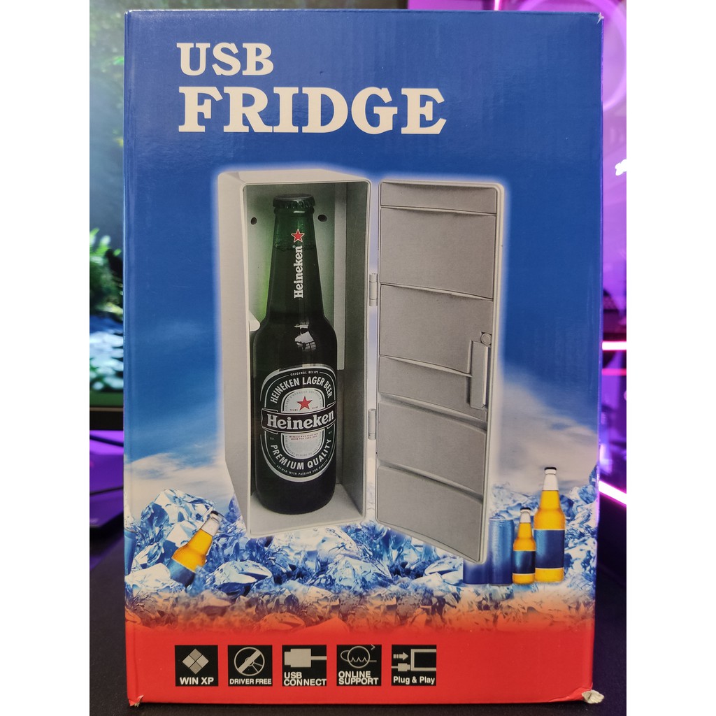 【二手】USB 小冰箱/保冷保溫
