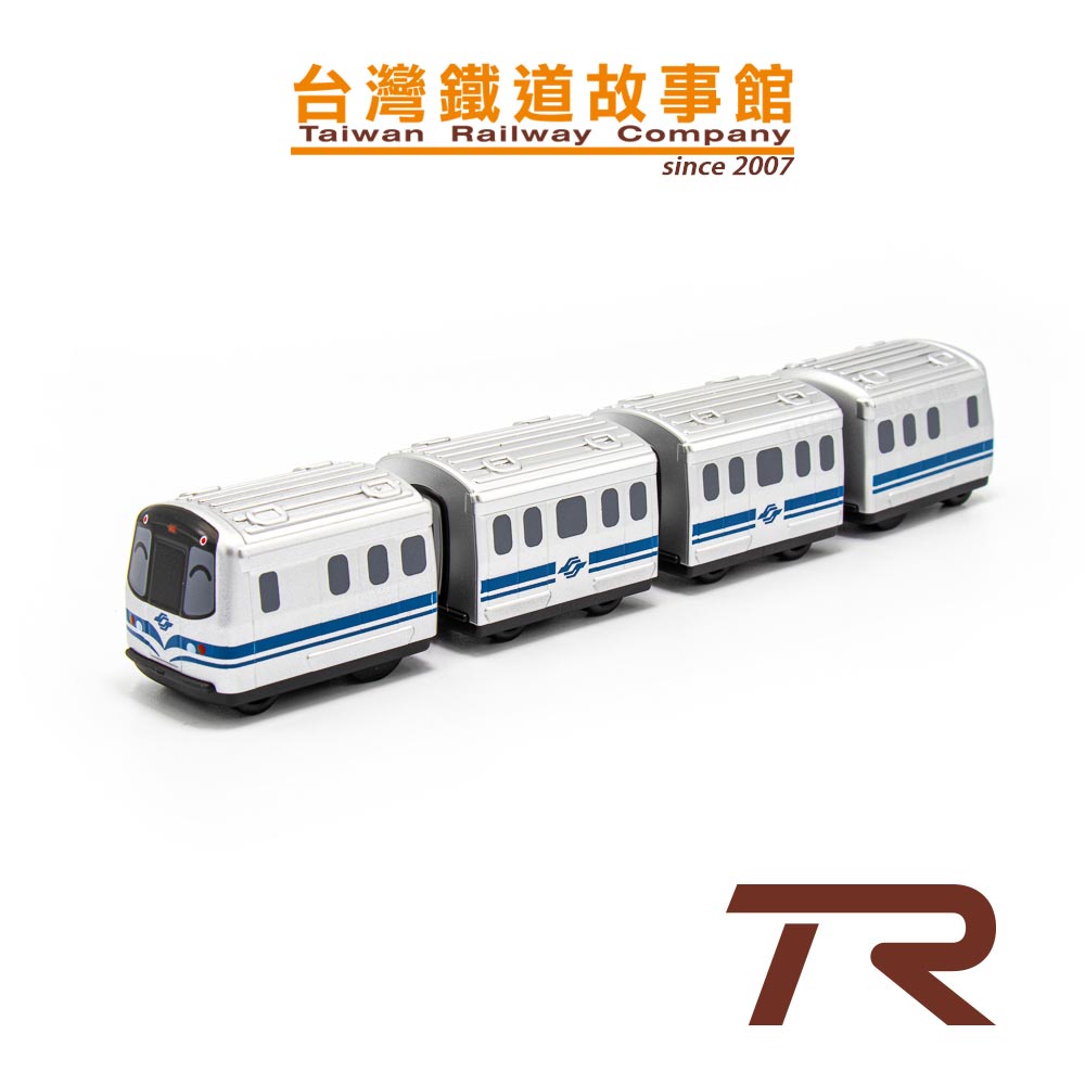 鐵支路模型 QV051T1 台北捷運 新店松山線 C381型 電聯車 迴力車玩具 | TR台灣鐵道故事館