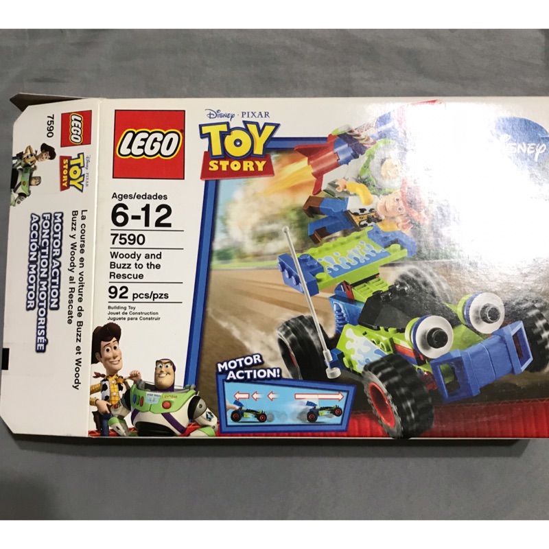 絕版 LEGO 樂高 7590 Woody and Buzz to the Rescue 玩具總動員 2手 品項完美