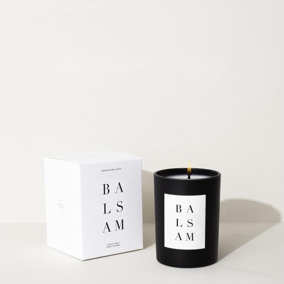 [Brooklyn candle studio美國授權經銷]極致黑系列369g 香氛蠟燭 4種香味 天然大豆蠟 天然精油