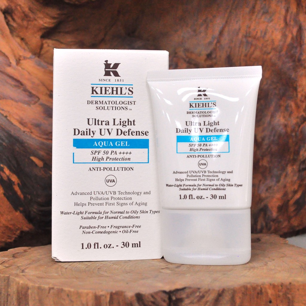 Kiehl s 契爾氏 集高效清爽零油光UV水凝露 SPF50PA++++ 30ml(效期2025/11)【Pinku】