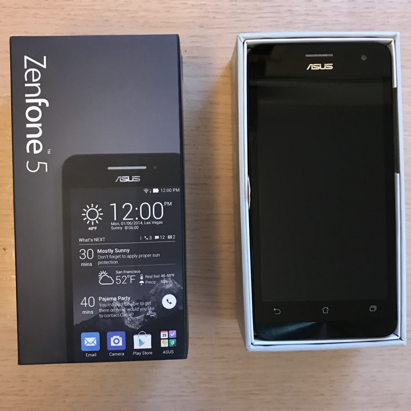 ASUS 華碩 ZENFONE 5 3G黑色 手機 8G二手機